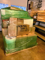 Jedwards Pallet Shipment to Normal Soap Company