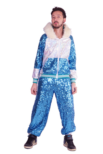 sparkly tracksuit