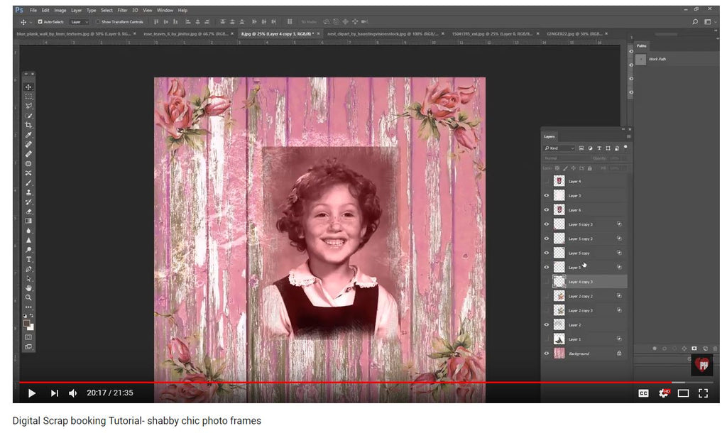 Shabby Chic Photoshop Tutorial