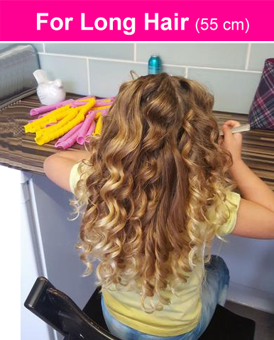 spiral hair curlers