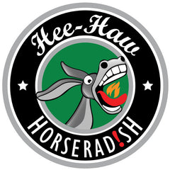Hee-Haw Horseradish. The Hottest Horseradish.