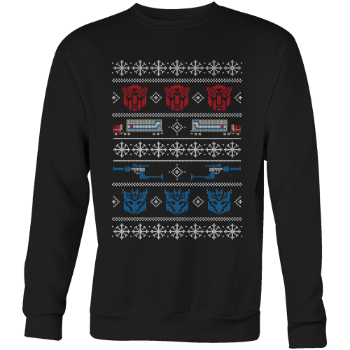 Transformers Ugly Christmas Sweater
