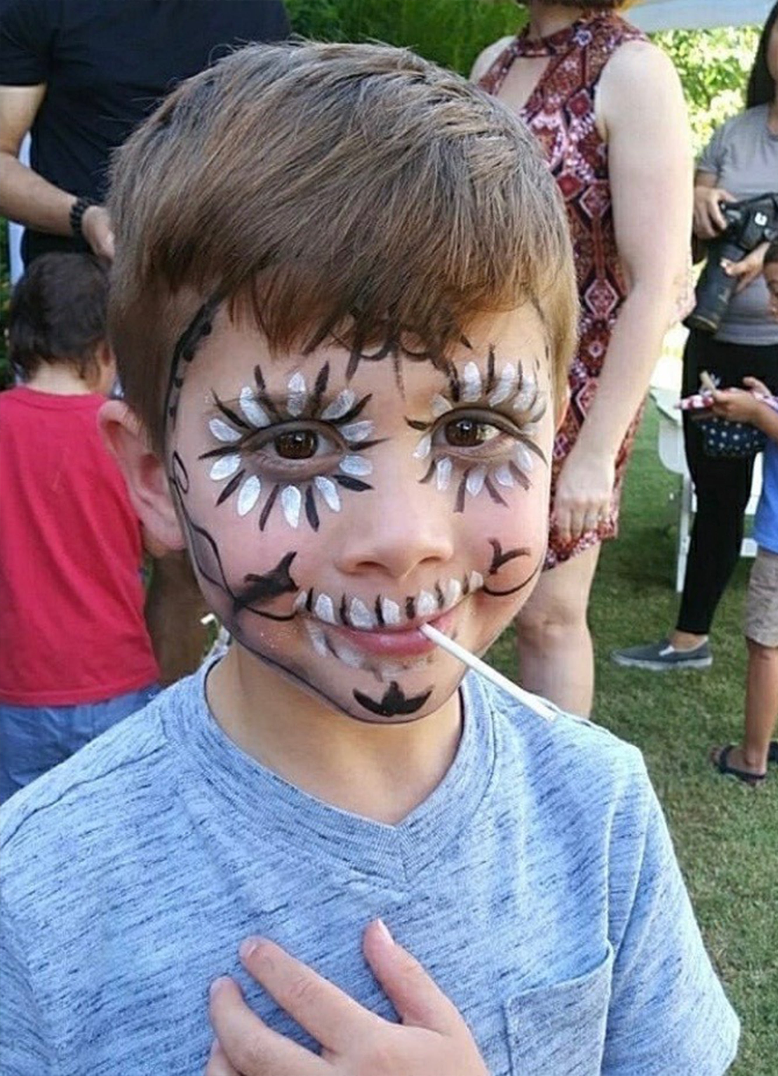 Day of the Dead Face Painting