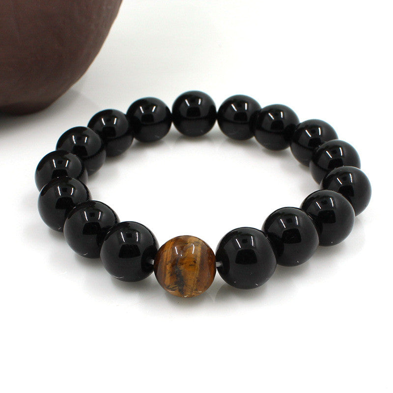 black agate bracelet meaning