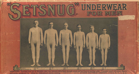 Men in Row, Setsnug Underwear Box