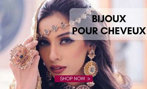 Bijoux / Accessoires pour cheveux Bollywood Indien peignes cheveux