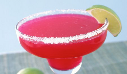 Pomegranate tequila cocktail