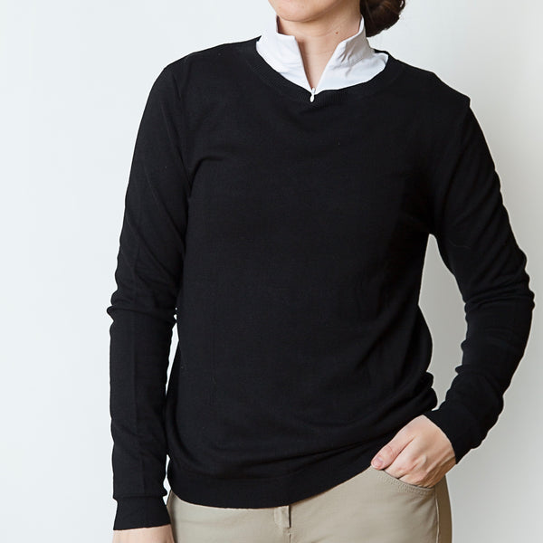 allyourwedding ESSENTIAL™: Crewneck Sweater | Classic Black