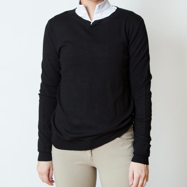 allyourwedding ESSENTIAL™: Crewneck Sweater | Classic Black