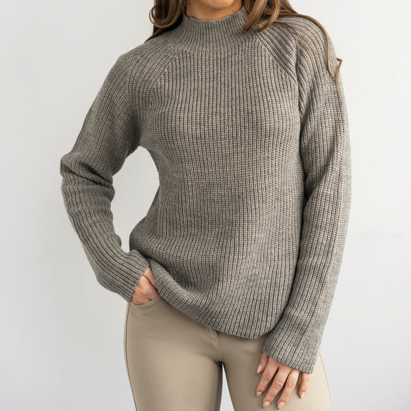 Knit High Collar Sweater | Birch