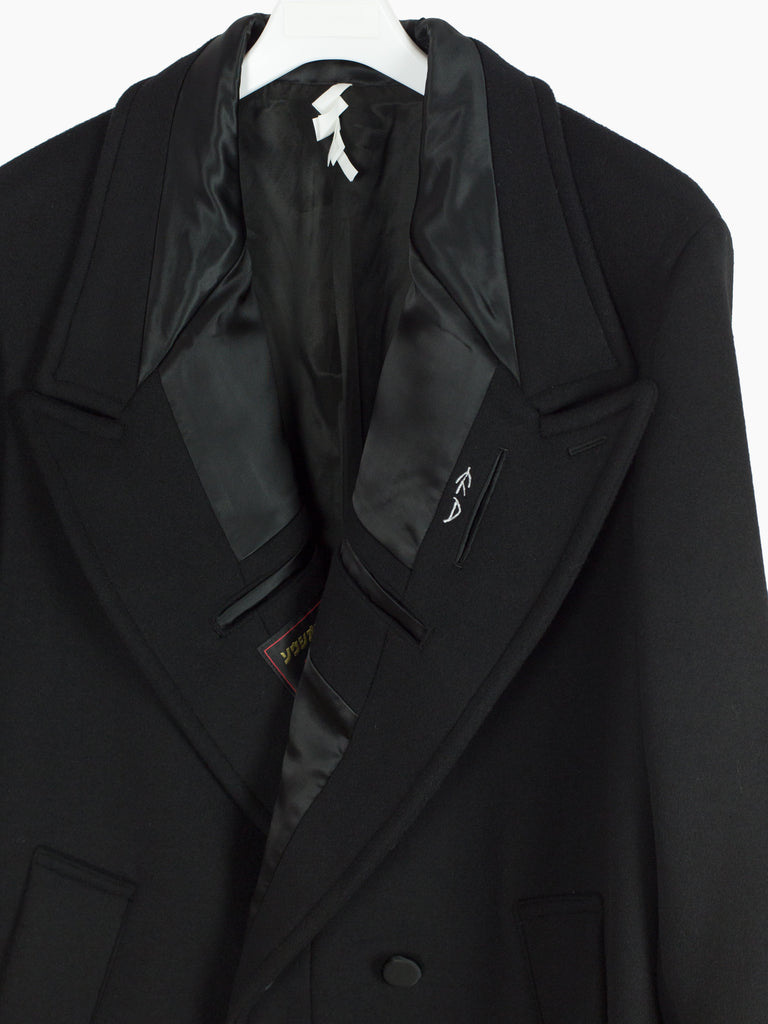 Soshiotsuki AW22 Inner Lapel Melton Frock Coat