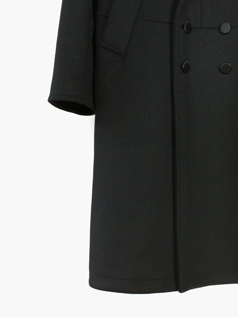 Soshiotsuki AW22 Inner Lapel Melton Frock Coat