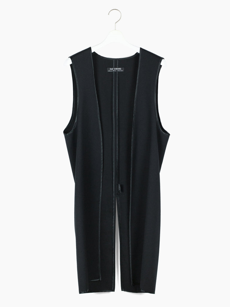 Raf Simons AW98 Worsted Wool Long Vest – HUIBEN