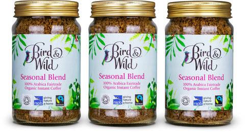 Bird & Wild Instant Coffee Fairtrade Organic RSPB