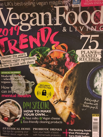 Bird & Wild features in Vegan Food and Living Magazine