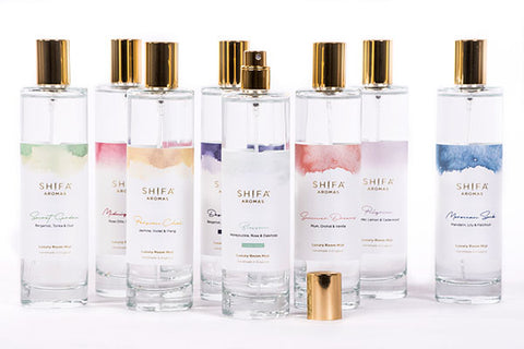 Room Mist Collection by Shifa Aromas