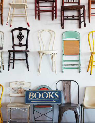 Vintage chairs from Patina Rentals