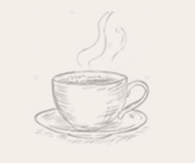 Sketch of tea cup.
