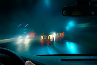 Driving on Rainy Night