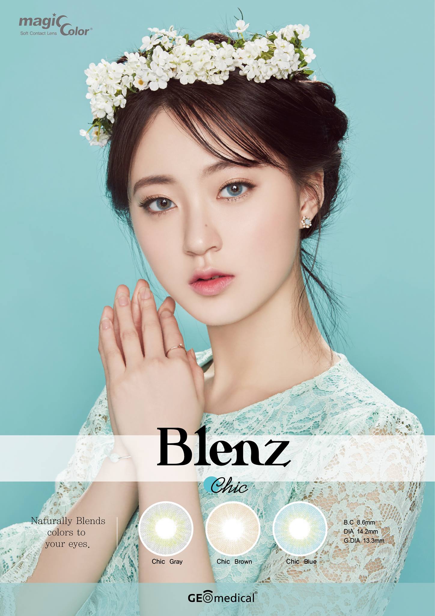 GEOLICA® Blenz Chic Coloured Contact Lenses | Singapore Authorised Dealer | FREE Worldwide Shipping | Price Match Guarantee