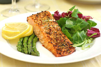 Salmon dish