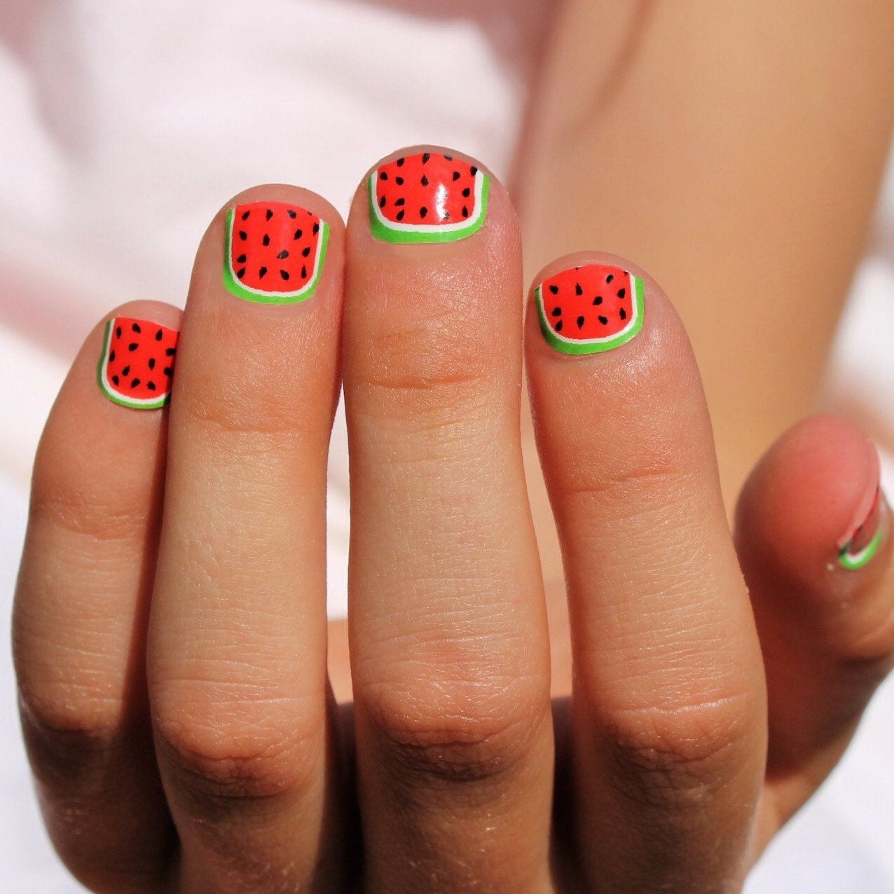 nails design for little girls