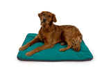 Mt Bachelor portable dog bed in tumalo teal.