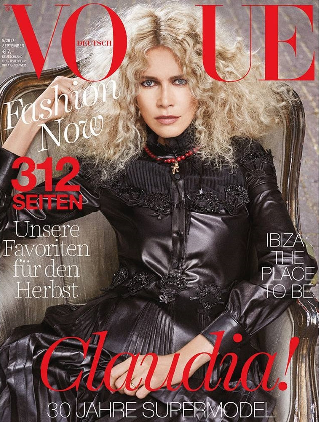 Claudia Schiffer For Vogue Germany 