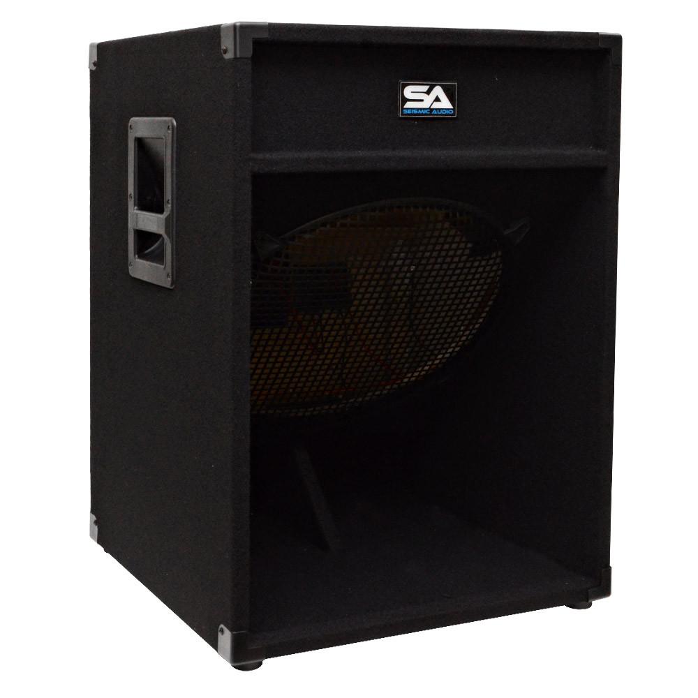 18 Empty Subwoofer Bass Cabinet Down Firing 18 Inch Sub Cab