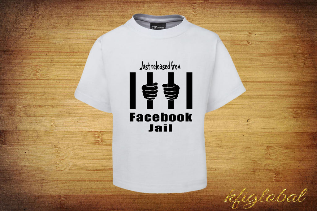 Just released from facebook jail Short Sleeve T-Shirt – KFI Global