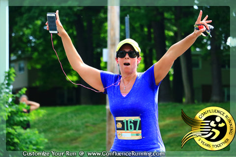 Excited Runners during the Parlor City 5k in JulyFest Binghamton