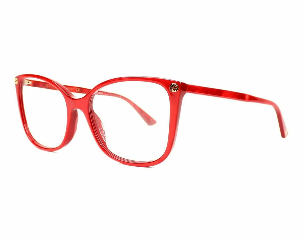 red gucci eyeglasses