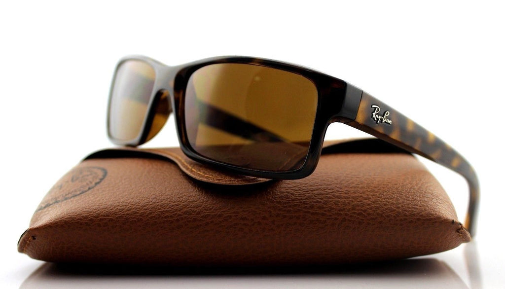 ray ban men's orb4151 rectangle sunglasses