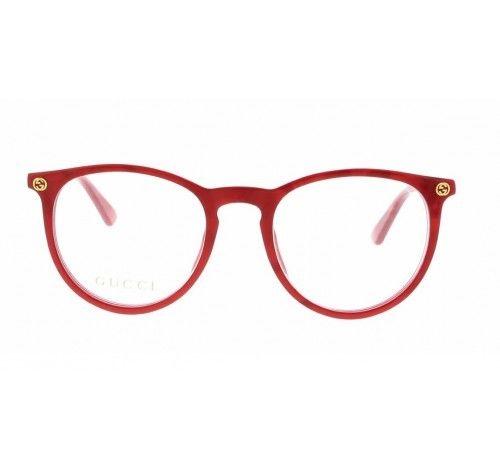 gucci red eyeglass frames