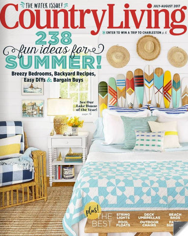 country living magazine july august 2017 modern rustic home
