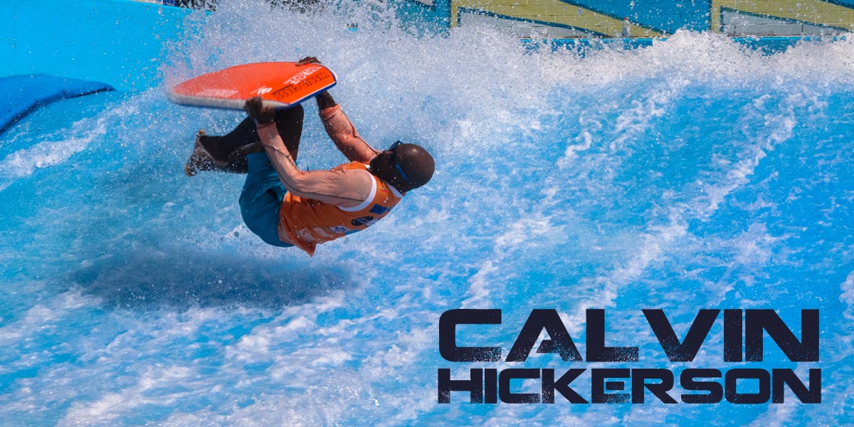 Calvin Hickerson flowboarding