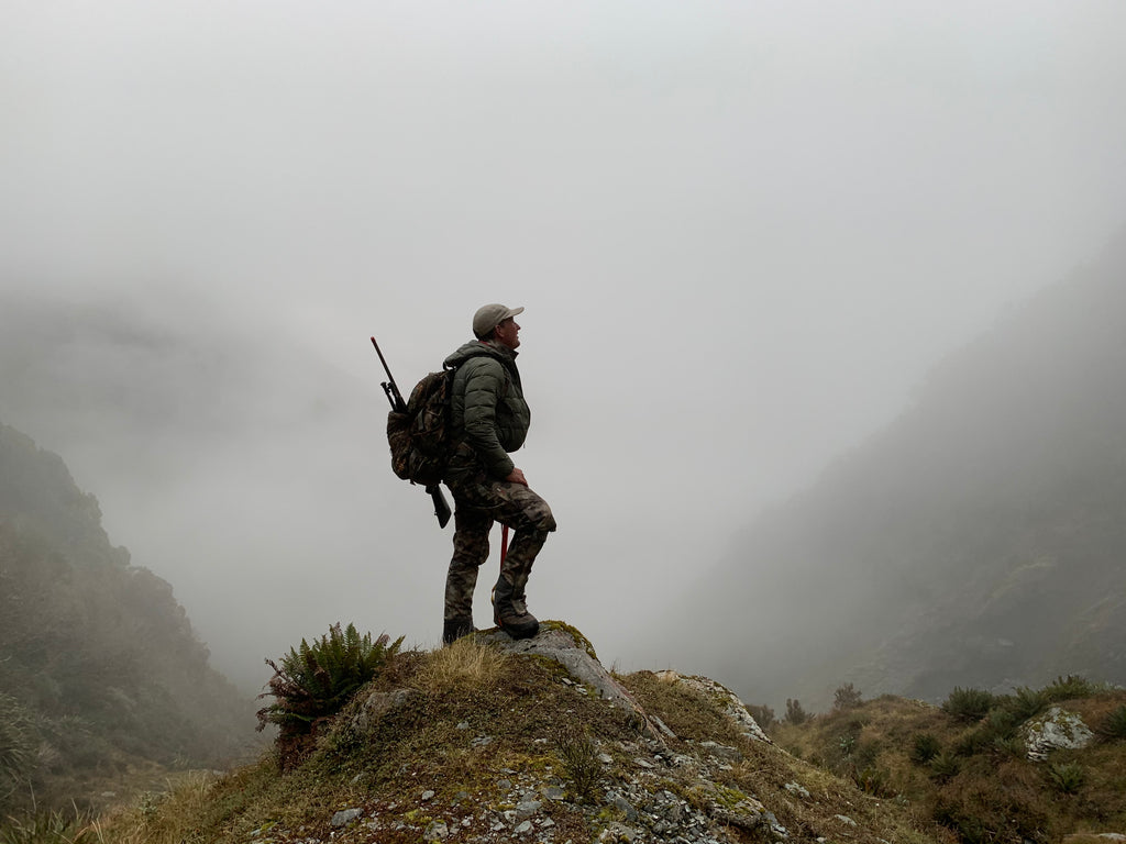 in the clouds tahr hunting
