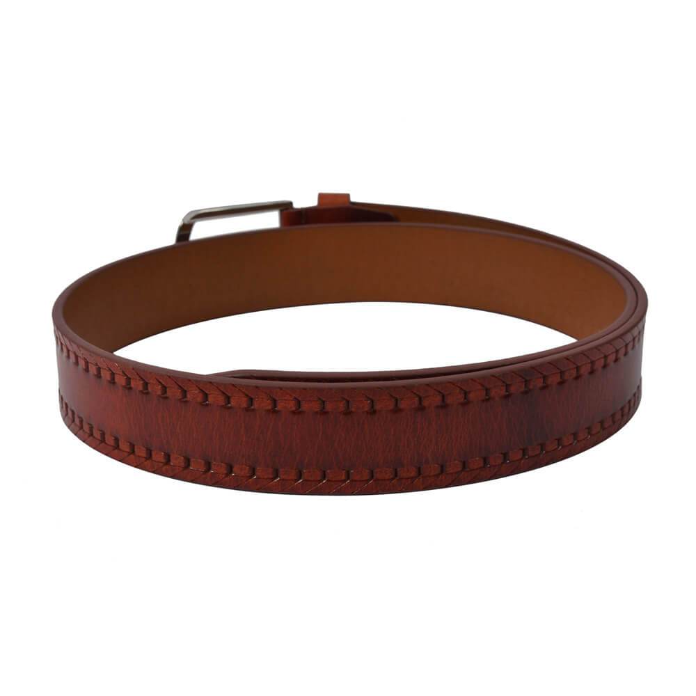 mens all leather belts