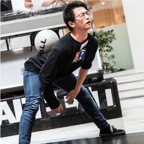 Japan Freestyle football speenball