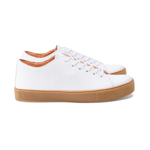 OVERSTONE TL WHITE LEATHER SNEAKER