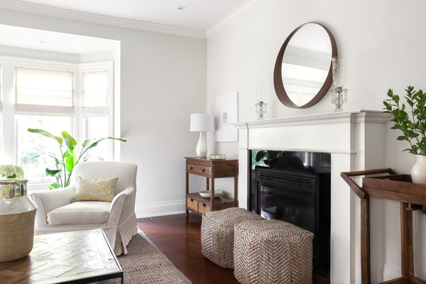 Designer Spotlight Kate + Amanda | Arianna Belle Blog | cozy living room with fireplace