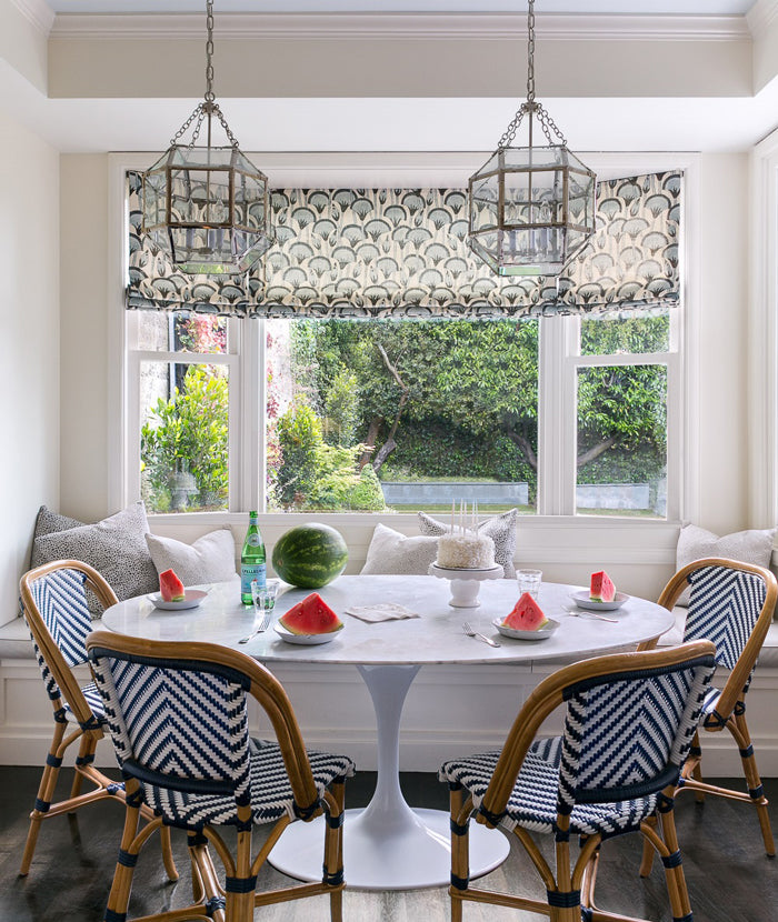 breakfast nook | interior design by Grant K. Gibson