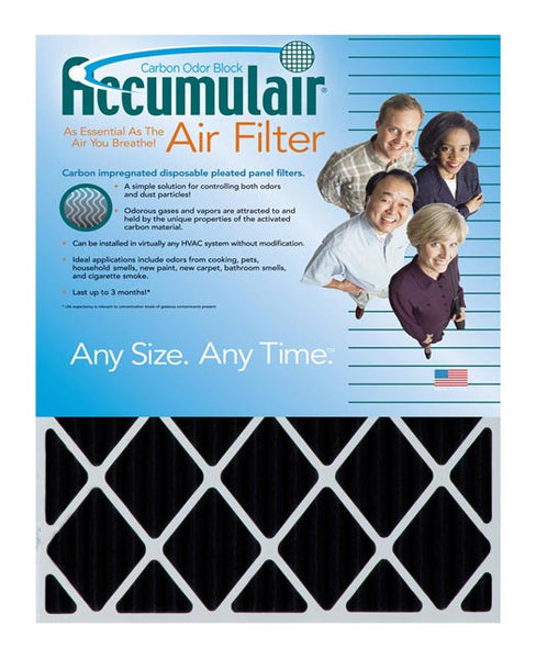 10x24x0.5 Accumulair Furnace Filter Carbon