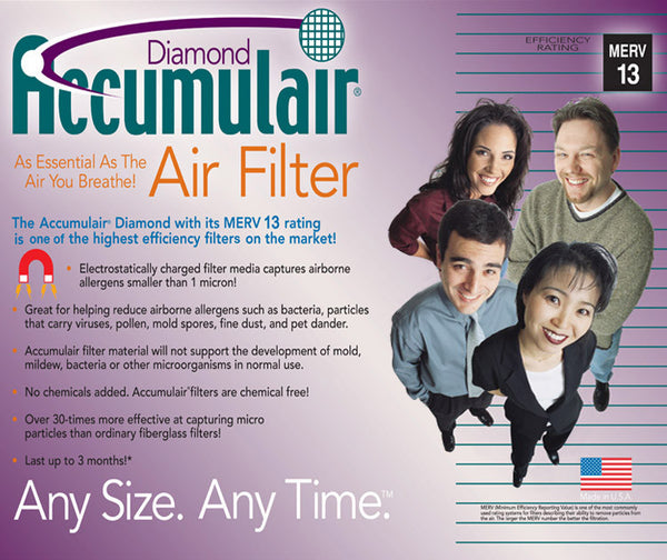 21x26x1 Air Filter Home Trane MERV 11