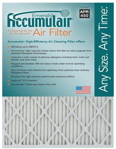 11.25x11.25x2 Accumulair Furnace Filter Merv 6