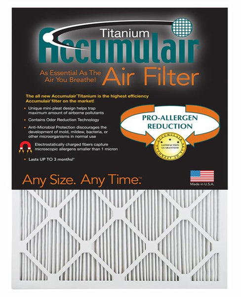 11.5x21x1 Accumulair Furnace Filter APR 2250