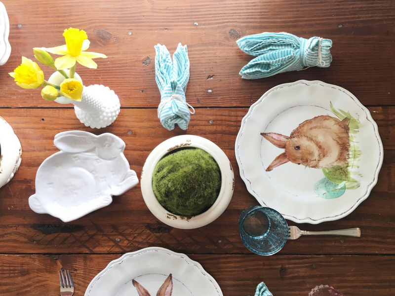 Kiddie Table-Easter Dinner