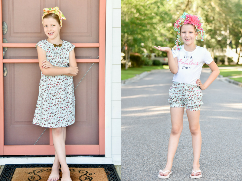 Sweet Tweet Dress and Bubble Shorts by Fabulous Girl Clothing