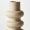 Ceramic Lucena Vase (17.5cmDx29.2cmH) - Sand