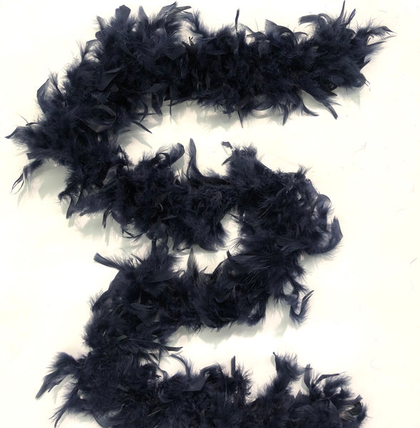 Chandelle Feather Boa 65 gram - Navy